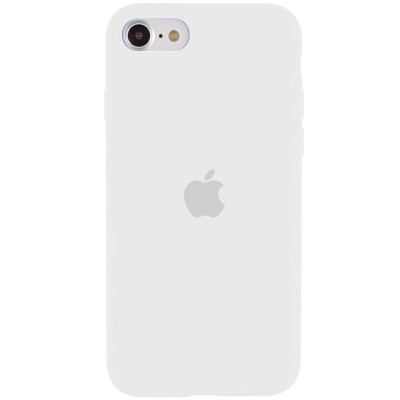 Чохол Silicone Case Full Protective (AA) для Apple iPhone SE (2020) Білий / White Чохол Silicone Case Full Protective (AA) для Apple iPhone SE (2020) Білий / White