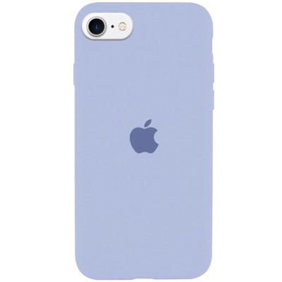Чохол Silicone Case Full Protective (AA) для Apple iPhone SE (2020) Блакитний / Lilac Blue Чохол Silicone Case Full Protective (AA) для Apple iPhone SE (2020) Блакитний / Lilac Blue