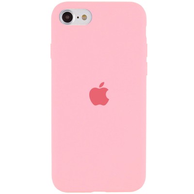 Чохол Silicone Case Full Protective (AA) для Apple iPhone SE (2020) Рожевий / Pink Чохол Silicone Case Full Protective (AA) для Apple iPhone SE (2020) Рожевий / Pink