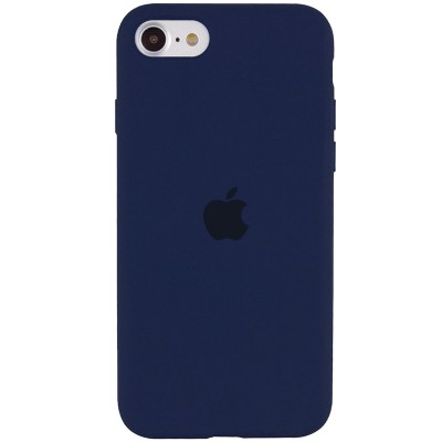 Чохол Silicone Case Full Protective (AA) для Apple iPhone SE (2020) Темний Синій / Midnight Blue Чохол Silicone Case Full Protective (AA) для Apple iPhone SE (2020) Темний Синій / Midnight Blue