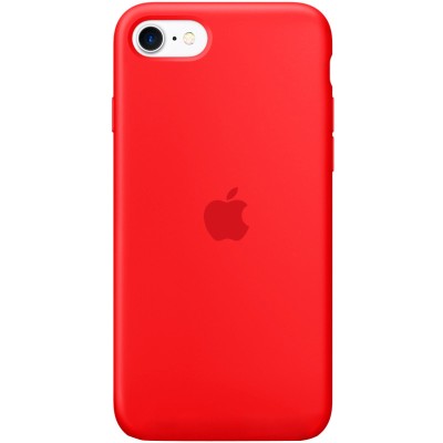 Чохол Silicone Case Full Protective (AA) для Apple iPhone SE (2020) Червоний / Red Чохол Silicone Case Full Protective (AA) для Apple iPhone SE (2020) Червоний / Red