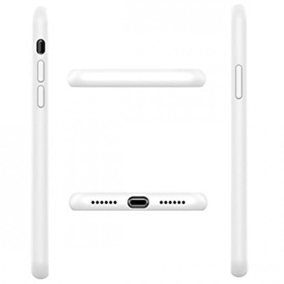 Чохол Silicone Case Full Protective (AA) для Apple iPhone X (5.8") / XS (5.8") Білий / White Чохол Silicone Case Full Protective (AA) для Apple iPhone X (5.8") / XS (5.8") Білий / White