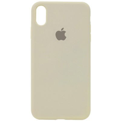Чохол Silicone Case Full Protective (AA) для Apple iPhone XR (6.1") Бежевий / Antigue White Чохол Silicone Case Full Protective (AA) для Apple iPhone XR (6.1") Бежевий / Antigue White