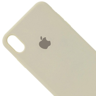 Чохол Silicone Case Full Protective (AA) для Apple iPhone XR (6.1") Бежевий / Antigue White Чохол Silicone Case Full Protective (AA) для Apple iPhone XR (6.1") Бежевий / Antigue White