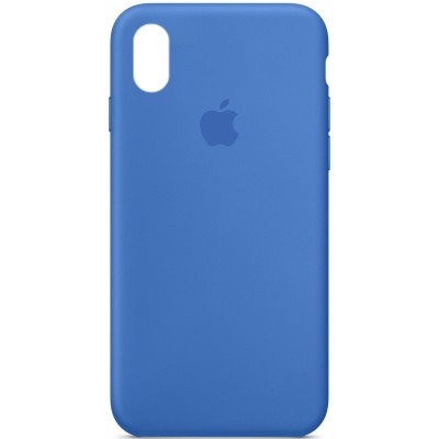 Чохол Silicone Case Full Protective (AA) для Apple iPhone XR (6.1") Синій / Capri Blue Чохол Silicone Case Full Protective (AA) для Apple iPhone XR (6.1") Синій / Capri Blue