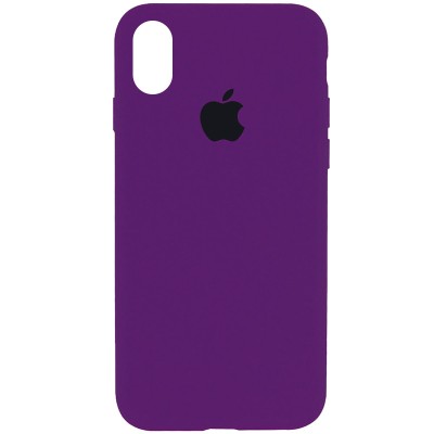 Чохол Silicone Case Full Protective (AA) для Apple iPhone XR (6.1") Фіолетовий / Ultra Violet Чохол Silicone Case Full Protective (AA) для Apple iPhone XR (6.1") Фіолетовий / Ultra Violet