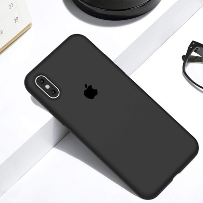 Чохол Silicone Case Full Protective (AA) для Apple iPhone XR (6.1") Чорний / Black Чохол Silicone Case Full Protective (AA) для Apple iPhone XR (6.1") Чорний / Black