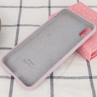 Чохол Silicone Case Full Protective (AA) для Apple iPhone XS Max (6.5") Сірий / Lavender Чохол Silicone Case Full Protective (AA) для Apple iPhone XS Max (6.5") Сірий / Lavender