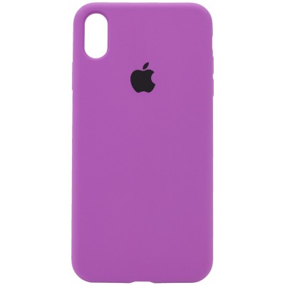 Чохол Silicone Case Full Protective (AA) для Apple iPhone XS Max (6.5") Фіолетовий / Grape Чохол Silicone Case Full Protective (AA) для Apple iPhone XS Max (6.5") Фіолетовий / Grape