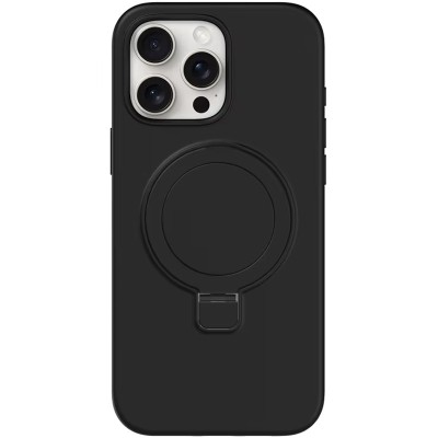 Чохол Silicone Case Full Protective NO LOGO with Ring для Apple iPhone 13 Pro Max (6.7") Black Чохол Silicone Case Full Protective NO LOGO with Ring для Apple iPhone 13 Pro Max (6.7") Black