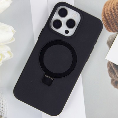 Чохол Silicone Case Full Protective NO LOGO with Ring для Apple iPhone 13 Pro Max (6.7") Black Чохол Silicone Case Full Protective NO LOGO with Ring для Apple iPhone 13 Pro Max (6.7") Black