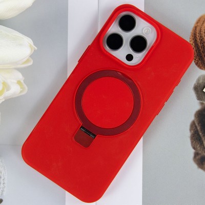 Чохол Silicone Case Full Protective NO LOGO with Ring для Apple iPhone 14 Pro Max (6.7") Red Чохол Silicone Case Full Protective NO LOGO with Ring для Apple iPhone 14 Pro Max (6.7") Red