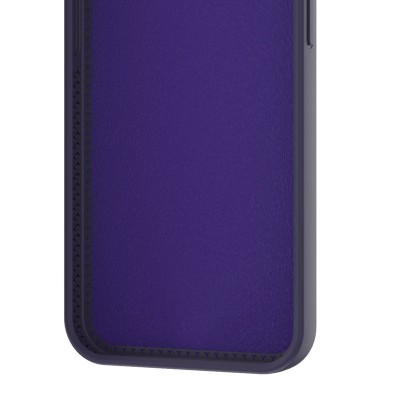 Чохол Silicone Case Full Protective NO LOGO with Ring для Apple iPhone 16 Plus (6.7") Purple