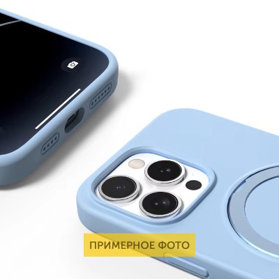 Чохол Silicone Case Full Protective NO LOGO with Ring для Apple iPhone 16e (6.1") Blue Чохол Silicone Case Full Protective NO LOGO with Ring для Apple iPhone 16e (6.1") Blue