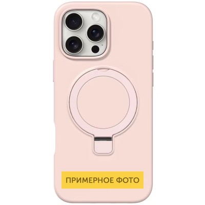 Чохол Silicone Case Full Protective NO LOGO with Ring для Apple iPhone 16e (6.1") Pink Чохол Silicone Case Full Protective NO LOGO with Ring для Apple iPhone 16e (6.1") Pink