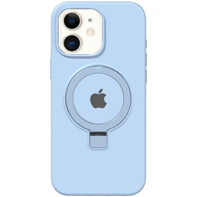 Чохол Silicone Case Full Protective with Ring для Apple iPhone 11 (6.1") Blue Чохол Silicone Case Full Protective with Ring для Apple iPhone 11 (6.1") Blue