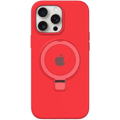 Чохол Silicone Case Full Protective with Ring для Apple iPhone 14 Pro (6.1") Red Чохол Silicone Case Full Protective with Ring для Apple iPhone 14 Pro (6.1") Red