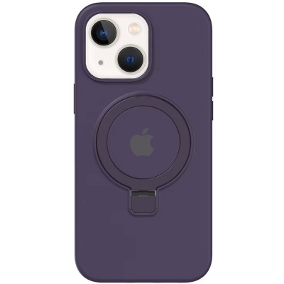 Чохол Silicone Case Full Protective with Ring для Apple iPhone 15 (6.1") Purple Чохол Silicone Case Full Protective with Ring для Apple iPhone 15 (6.1") Purple