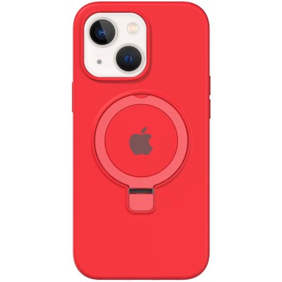 Чохол Silicone Case Full Protective with Ring для Apple iPhone 15 (6.1") Red Чохол Silicone Case Full Protective with Ring для Apple iPhone 15 (6.1") Red