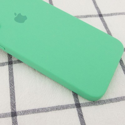 Чохол Silicone Case Square Full Camera Protective (AA) для Apple iPhone 6/6s (4.7") Зелений / Spearmint Чохол Silicone Case Square Full Camera Protective (AA) для Apple iPhone 6/6s (4.7") Зелений / Spearmint