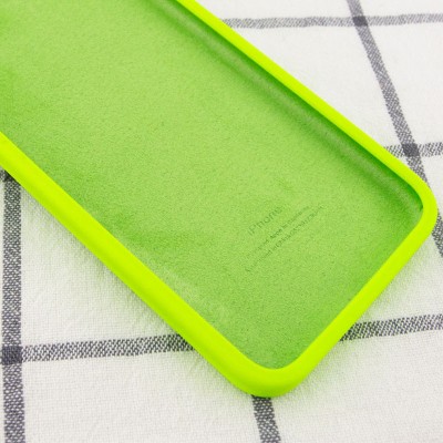 Чохол Silicone Case Square Full Camera Protective (AA) для Apple iPhone 7 / 8 / SE (2020) (4.7") Салатовий / Neon green Чохол Silicone Case Square Full Camera Protective (AA) для Apple iPhone 7 / 8 / SE (2020) (4.7") Салатовий / Neon green