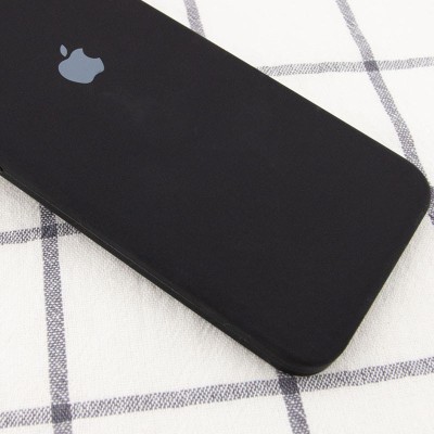 Чохол Silicone Case Square Full Camera Protective (AA) для Apple iPhone 7 / 8 / SE (2020) (4.7") Чорний / Black Чохол Silicone Case Square Full Camera Protective (AA) для Apple iPhone 7 / 8 / SE (2020) (4.7") Чорний / Black