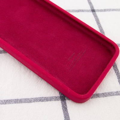 Чохол Silicone Case Square Full Camera Protective (AA) для Apple iPhone 7 plus / 8 plus (5.5") Червоний / Rose Red Чохол Silicone Case Square Full Camera Protective (AA) для Apple iPhone 7 plus / 8 plus (5.5") Червоний / Rose Red