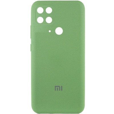 Чохол Silicone Cover Full Camera (AA) для Xiaomi Redmi 10C М'ятний / Mint Чохол Silicone Cover Full Camera (AA) для Xiaomi Redmi 10C М'ятний / Mint