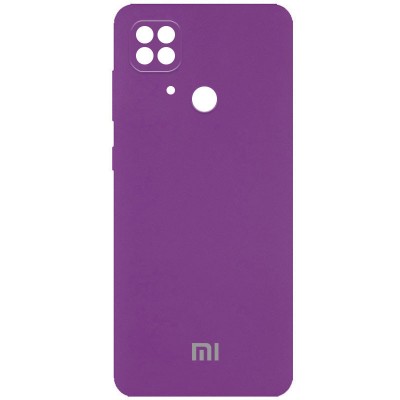 Чохол Silicone Cover Full Camera (AA) для Xiaomi Redmi 10C Фіолетовий / Grape Чохол Silicone Cover Full Camera (AA) для Xiaomi Redmi 10C Фіолетовий / Grape