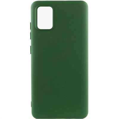 Чохол Silicone Cover Lakshmi (AA) для Samsung Galaxy A31 Зелений / Dark green Чохол Silicone Cover Lakshmi (AA) для Samsung Galaxy A31 Зелений / Dark green