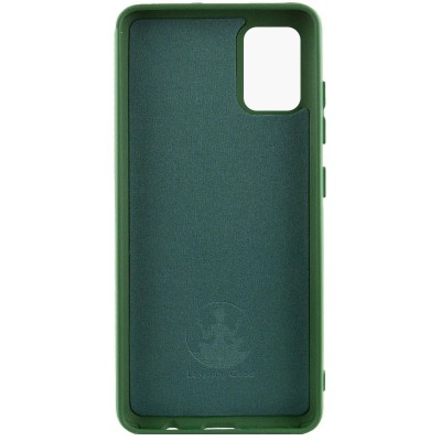 Чохол Silicone Cover Lakshmi (AA) для Samsung Galaxy A31 Зелений / Dark green Чохол Silicone Cover Lakshmi (AA) для Samsung Galaxy A31 Зелений / Dark green
