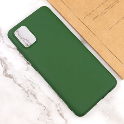 Чохол Silicone Cover Lakshmi (AA) для Samsung Galaxy A31 Зелений / Dark green Чохол Silicone Cover Lakshmi (AA) для Samsung Galaxy A31 Зелений / Dark green