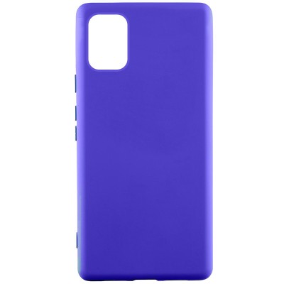 Чохол Silicone Cover Lakshmi (AA) для Samsung Galaxy A51 Синій / Iris Чохол Silicone Cover Lakshmi (AA) для Samsung Galaxy A51 Синій / Iris