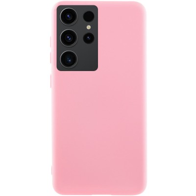 Чохол Silicone Cover Lakshmi (AA) для Samsung Galaxy S21 Ultra Рожевий / Pink Чохол Silicone Cover Lakshmi (AA) для Samsung Galaxy S21 Ultra Рожевий / Pink