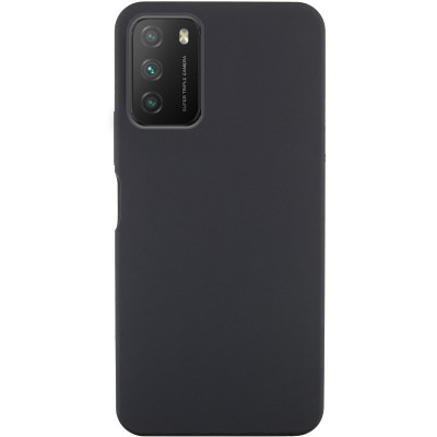 Чохол Silicone Cover Lakshmi (AA) для Xiaomi Poco M3 Чорний / Black Чохол Silicone Cover Lakshmi (AA) для Xiaomi Poco M3 Чорний / Black