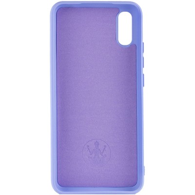 Чохол Silicone Cover Lakshmi (AA) для Xiaomi Redmi 9A Бузковий / Dasheen Чохол Silicone Cover Lakshmi (AA) для Xiaomi Redmi 9A Бузковий / Dasheen