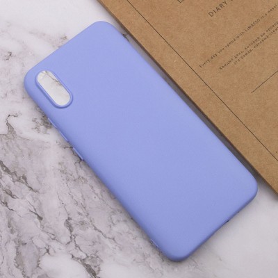 Чохол Silicone Cover Lakshmi (AA) для Xiaomi Redmi 9A Бузковий / Dasheen Чохол Silicone Cover Lakshmi (AA) для Xiaomi Redmi 9A Бузковий / Dasheen