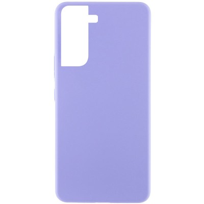 Чохол Silicone Cover Lakshmi (AAA) для Samsung Galaxy S21 FE Бузковий / Dasheen Чохол Silicone Cover Lakshmi (AAA) для Samsung Galaxy S21 FE Бузковий / Dasheen
