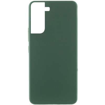 Чохол Silicone Cover Lakshmi (AAA) для Samsung Galaxy S21 FE Зелений / Cyprus Green Чохол Silicone Cover Lakshmi (AAA) для Samsung Galaxy S21 FE Зелений / Cyprus Green