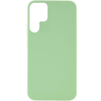 Чохол Silicone Cover Lakshmi (AAA) для Samsung Galaxy S22 Ultra М'ятний / Mint Чохол Silicone Cover Lakshmi (AAA) для Samsung Galaxy S22 Ultra М'ятний / Mint
