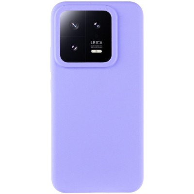 Чохол Silicone Cover Lakshmi (AAA) для Xiaomi 13 Бузковий / Dasheen Чохол Silicone Cover Lakshmi (AAA) для Xiaomi 13 Бузковий / Dasheen