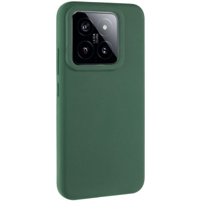Чохол Silicone Cover Lakshmi (AAA) для Xiaomi 14 Pro Зелений / Cyprus Green Чохол Silicone Cover Lakshmi (AAA) для Xiaomi 14 Pro Зелений / Cyprus Green