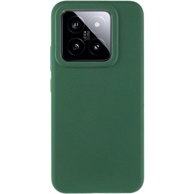Чохол Silicone Cover Lakshmi (AAA) для Xiaomi 14 Pro Зелений / Cyprus Green Чохол Silicone Cover Lakshmi (AAA) для Xiaomi 14 Pro Зелений / Cyprus Green