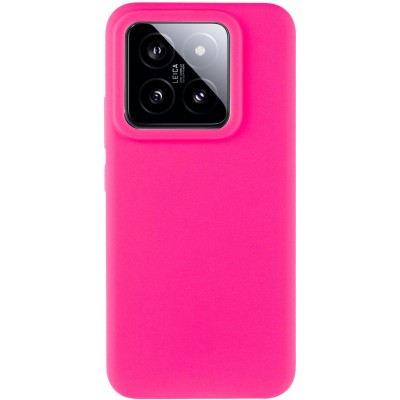 Чохол Silicone Cover Lakshmi (AAA) для Xiaomi 14 Рожевий / Barbie pink Чохол Silicone Cover Lakshmi (AAA) для Xiaomi 14 Рожевий / Barbie pink