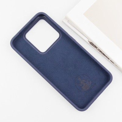 Чохол Silicone Cover Lakshmi (AAA) для Xiaomi Poco X6 / Note 13 Pro 5G Темно-синій / Midnight blue Чохол Silicone Cover Lakshmi (AAA) для Xiaomi Poco X6 / Note 13 Pro 5G Темно-синій / Midnight blue