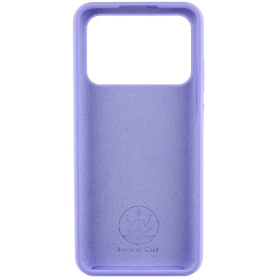 Чохол Silicone Cover Lakshmi (AAA) для Xiaomi Poco X6 Pro Бузковий / Dasheen Чохол Silicone Cover Lakshmi (AAA) для Xiaomi Poco X6 Pro Бузковий / Dasheen