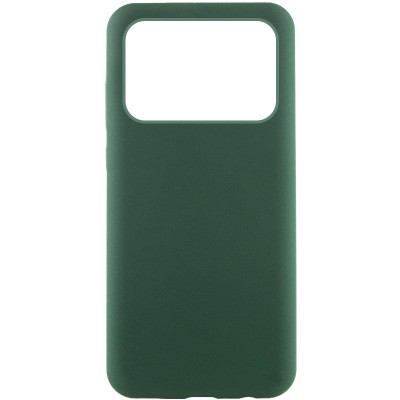 Чохол Silicone Cover Lakshmi (AAA) для Xiaomi Poco X6 Pro Зелений / Cyprus Green Чохол Silicone Cover Lakshmi (AAA) для Xiaomi Poco X6 Pro Зелений / Cyprus Green
