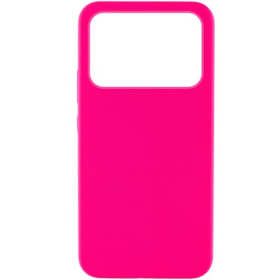 Чохол Silicone Cover Lakshmi (AAA) для Xiaomi Poco X6 Pro Рожевий / Barbie pink Чохол Silicone Cover Lakshmi (AAA) для Xiaomi Poco X6 Pro Рожевий / Barbie pink