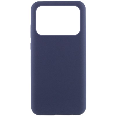 Чохол Silicone Cover Lakshmi (AAA) для Xiaomi Poco X6 Pro Темно-синій / Midnight blue Чохол Silicone Cover Lakshmi (AAA) для Xiaomi Poco X6 Pro Темно-синій / Midnight blue