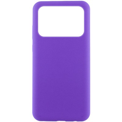 Чохол Silicone Cover Lakshmi (AAA) для Xiaomi Poco X6 Pro Фіолетовий / Amethyst Чохол Silicone Cover Lakshmi (AAA) для Xiaomi Poco X6 Pro Фіолетовий / Amethyst